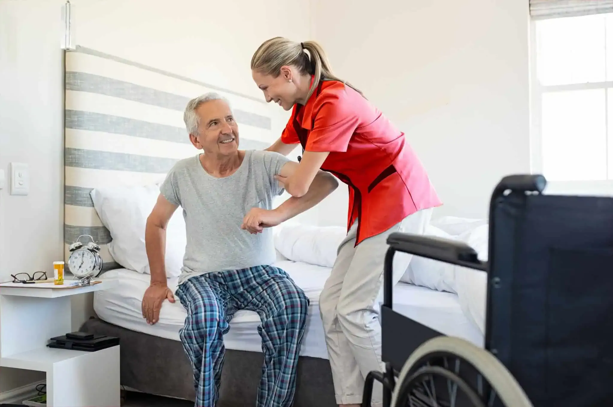 Aide à domicile pour personnes âgées